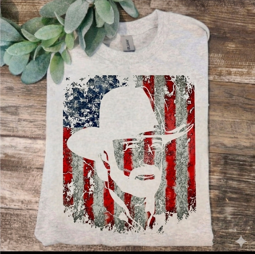 Chuck Norris Short Sleeve Tshirt American Ranger